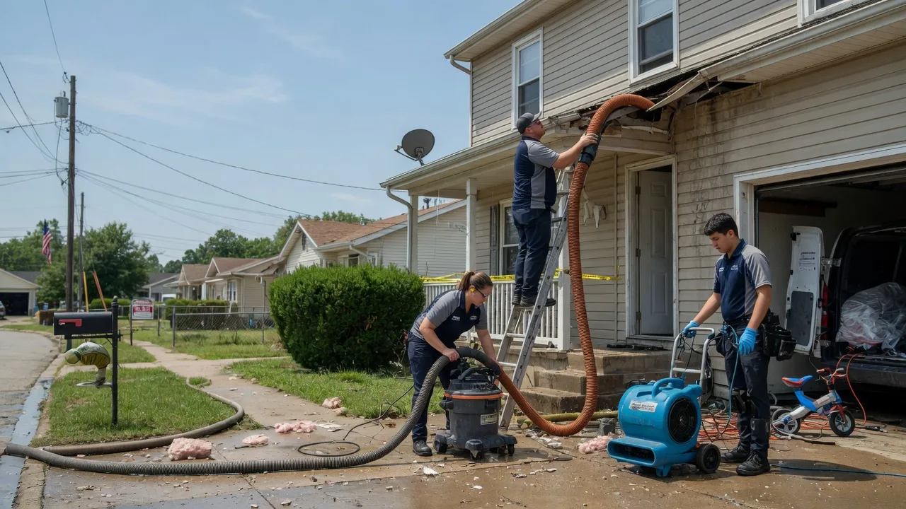 Water Damage Restoration in Grandview, TX near me